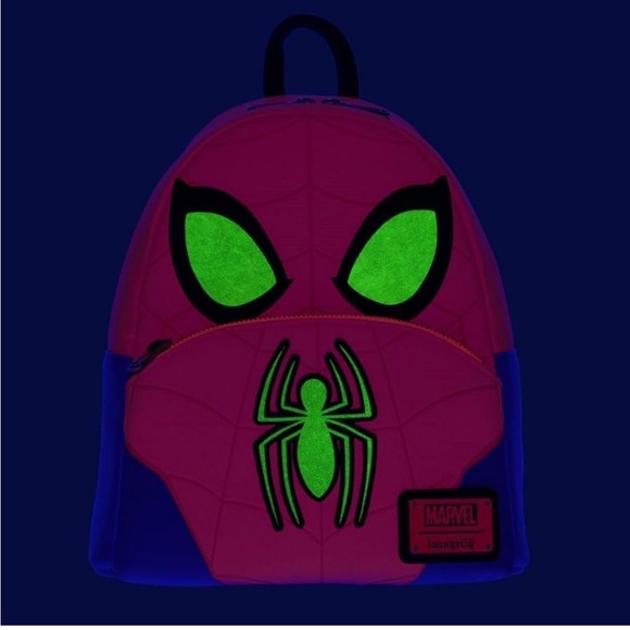 Marvel Spider-Man Backpack - Pink and Blue - Picture 3 of 4